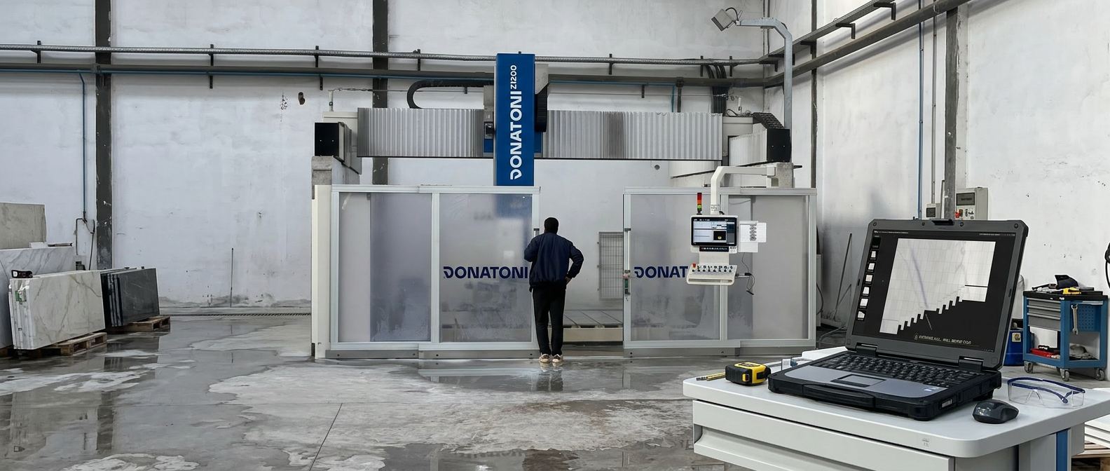 Natural Stone Cutting: From CAD Plan to CNC Machine