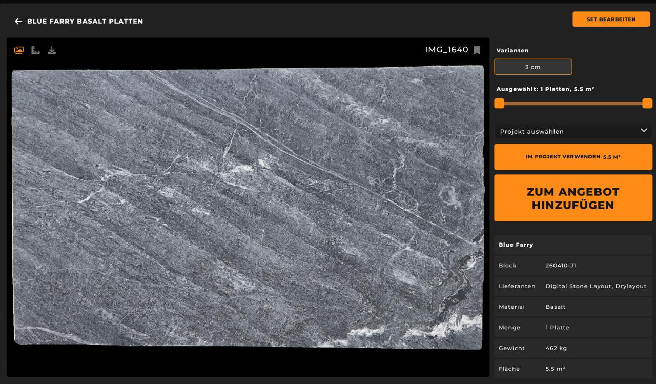 Schritt 4: Detailansicht